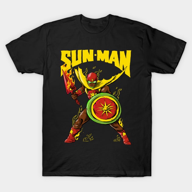 Sun-Man T-Shirt by G00DST0RE
